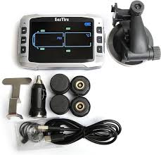 EEZRV TPMS4CPro System - 3.5" Color Monitor + 4 AT Sensors