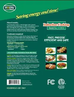 PORTABLE INDUCTION COOKTOP (1500 WATT)