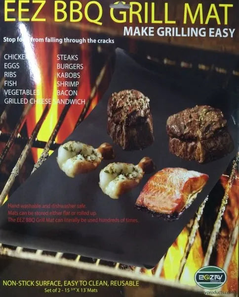 BBQ GRILL MAT - Make Grilling Easy!