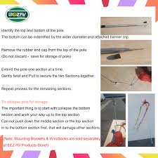 23FT/32FT Fiberglass Telescoping Windsock Pole